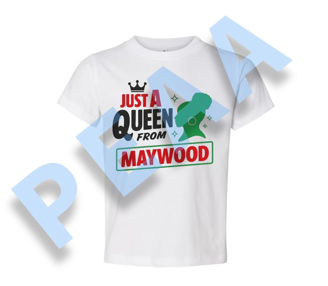 Red, Black and Green Queen logo