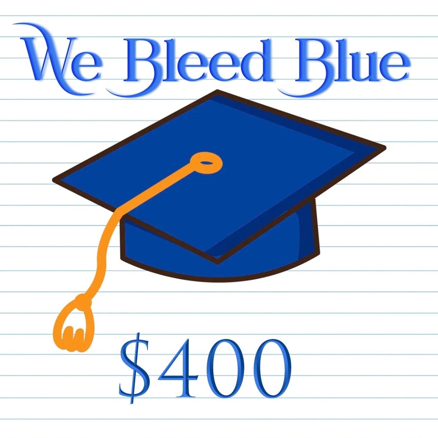 We Bleed Blue Donation